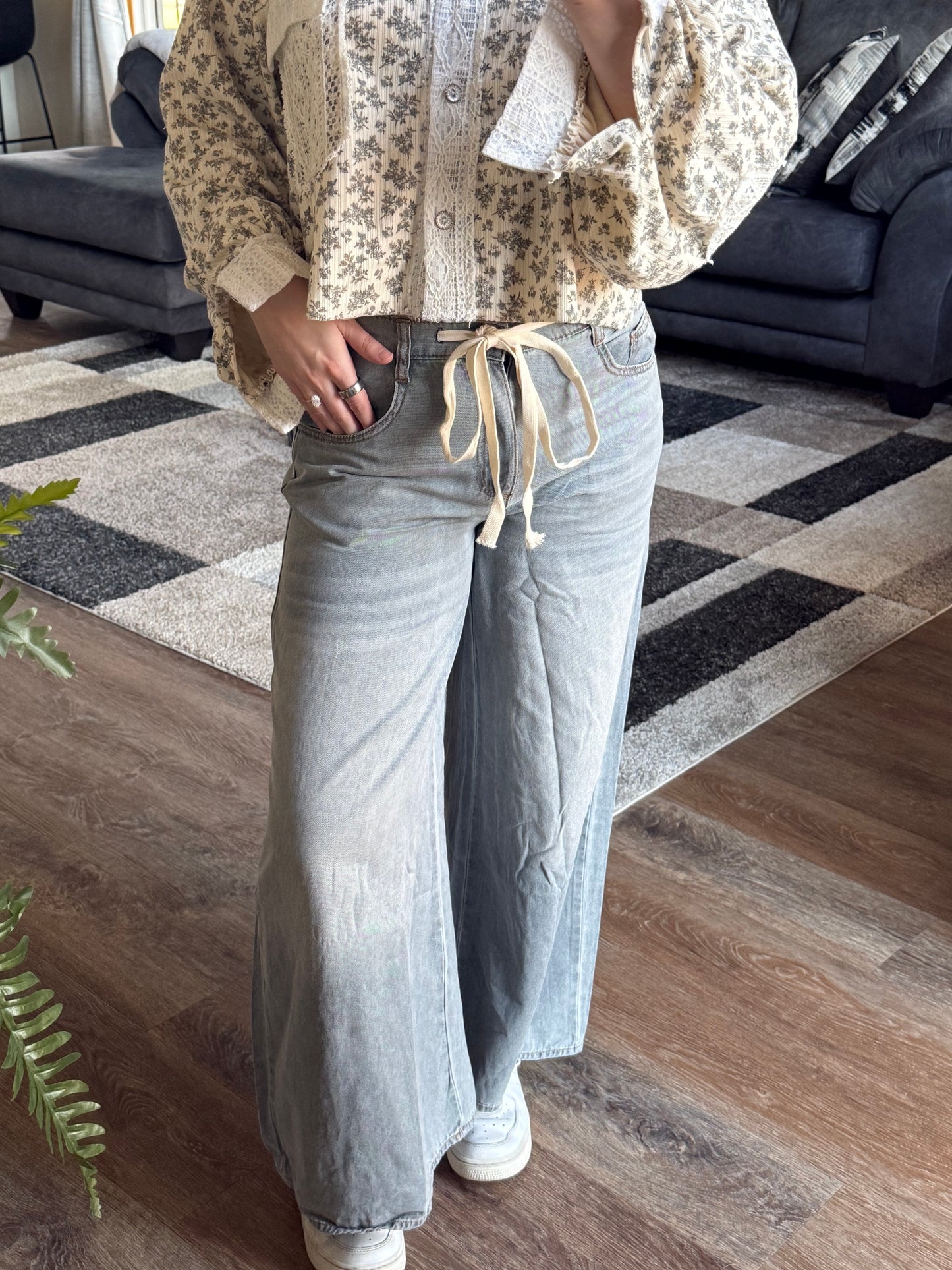 Coastal Walk Wide Leg Jeans