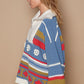 Cottage Core Sweater | Vintage Blue