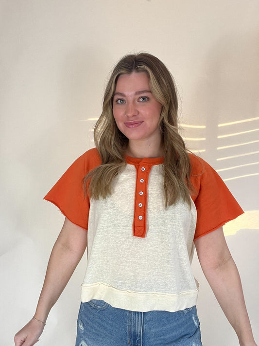 Orange Dream Short Sleeve