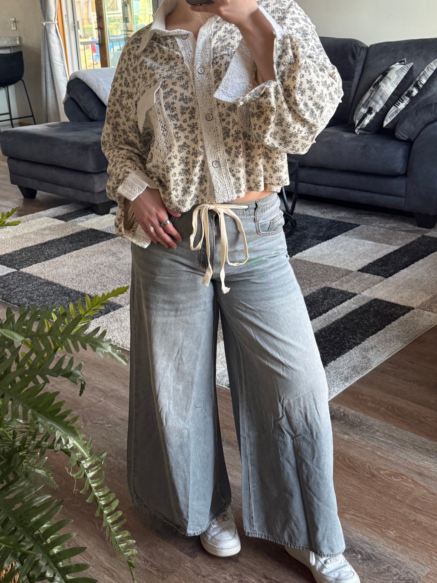 Coastal Walk Wide Leg Jeans