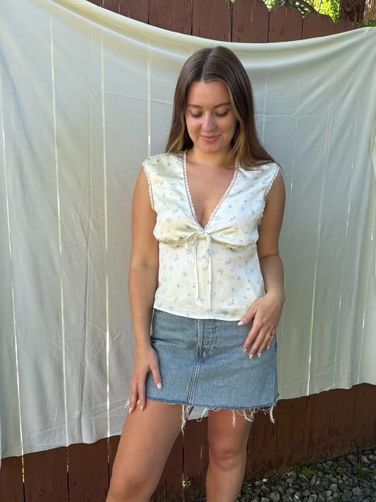 Bluebell Silk Top