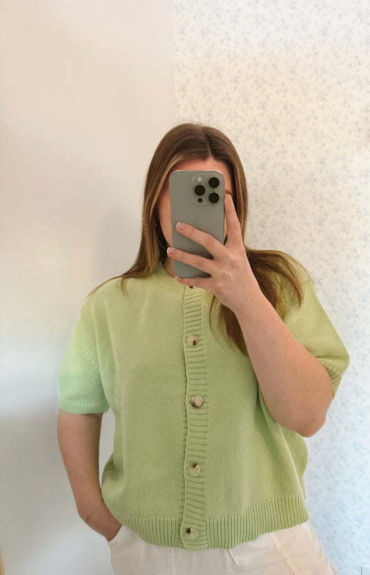 Key Lime Cardigan