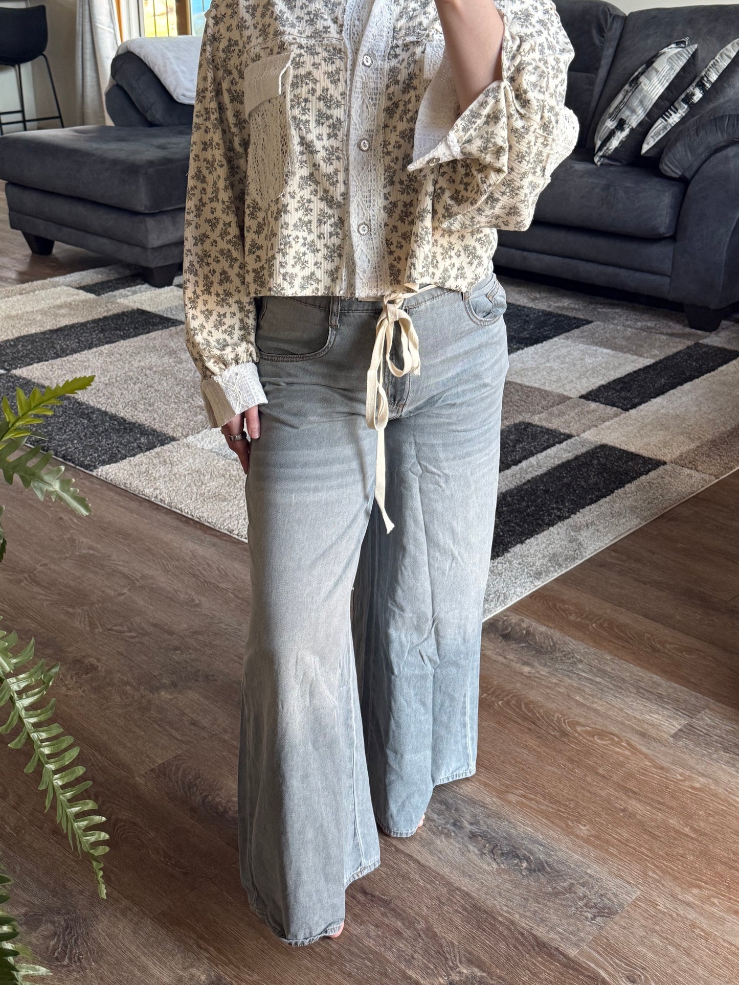 Coastal Walk Wide Leg Jeans