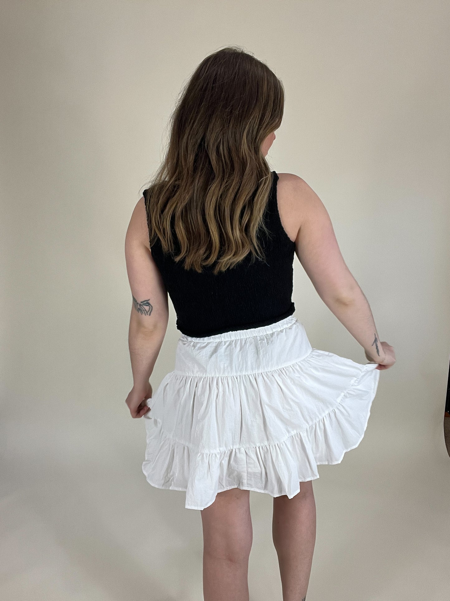 Cloud Nine Tiered Skirt