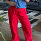 Cherry Linen Pants