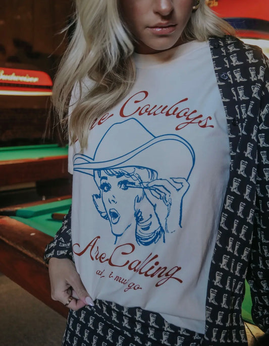 Cowboys Are Calling Graphic Tee