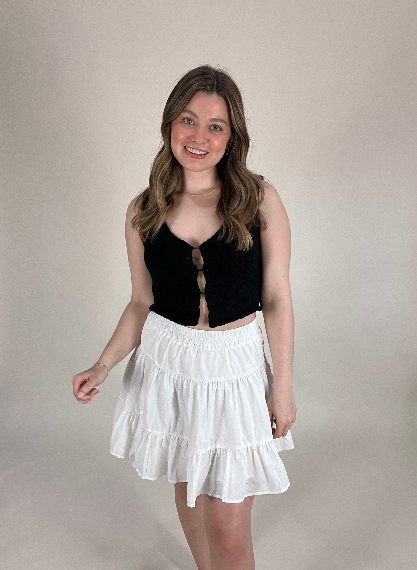 Cloud Nine Tiered Skirt