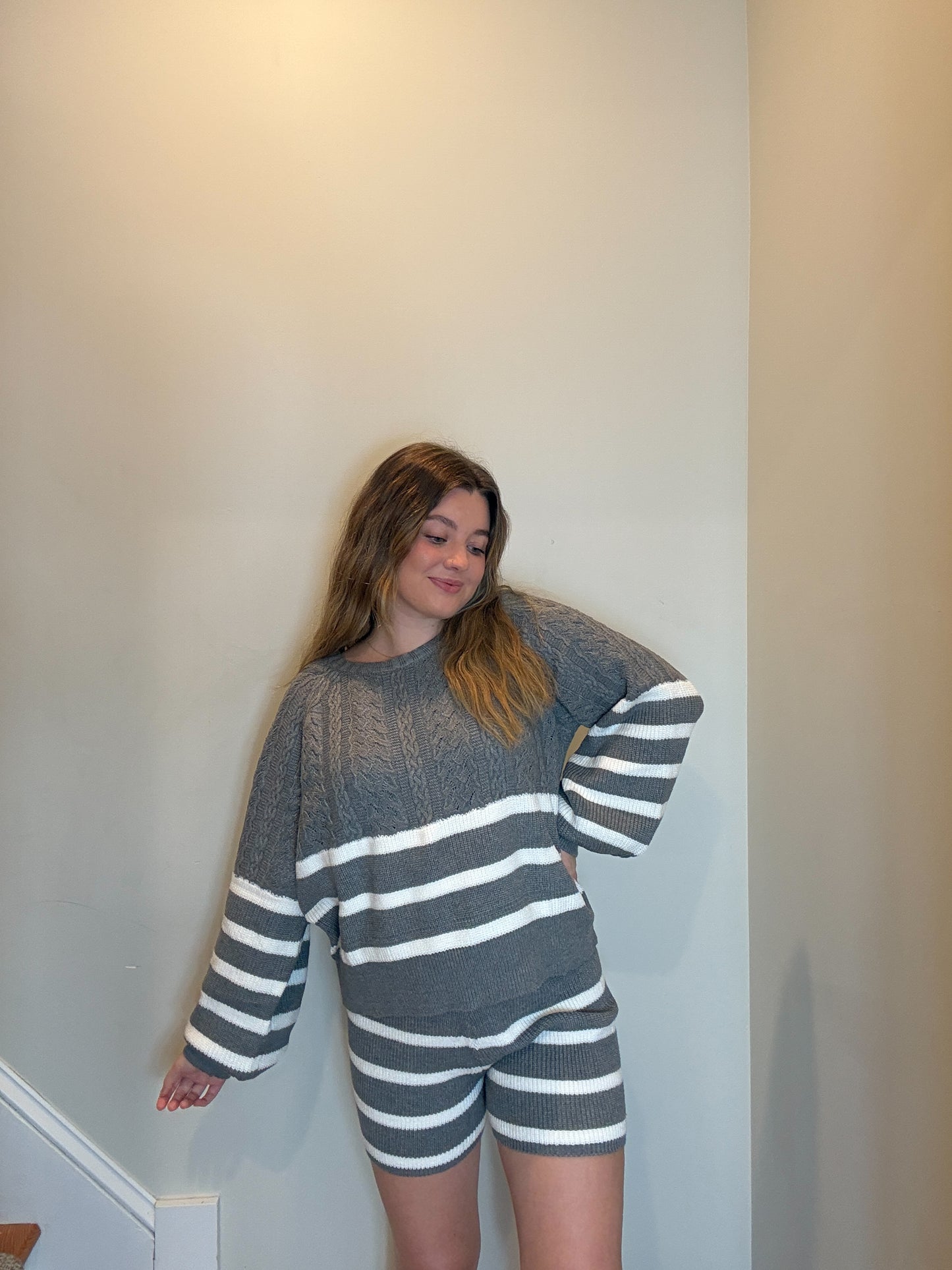 Gracie Cable Knit Set