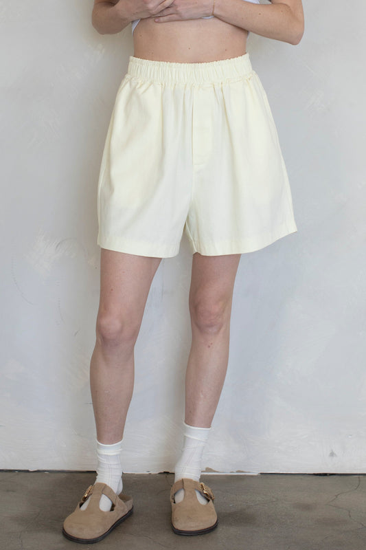 Lemon Meringue Shorts