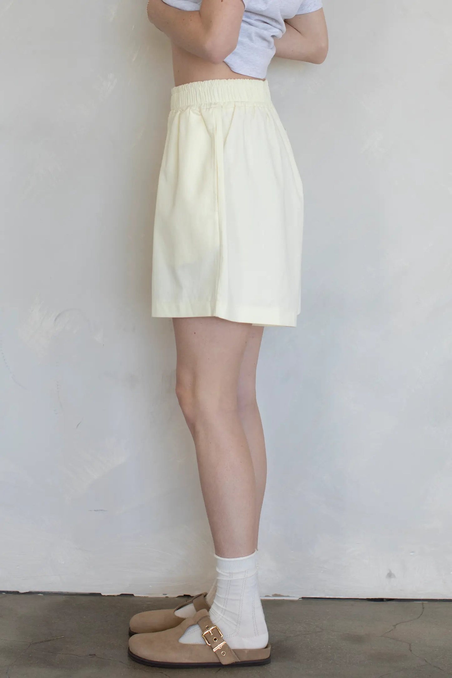Lemon Meringue Shorts