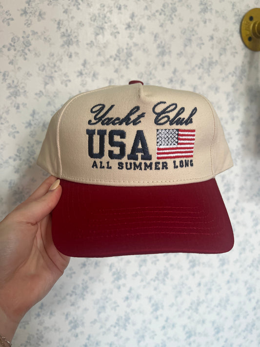 Yacht Club USA Hat