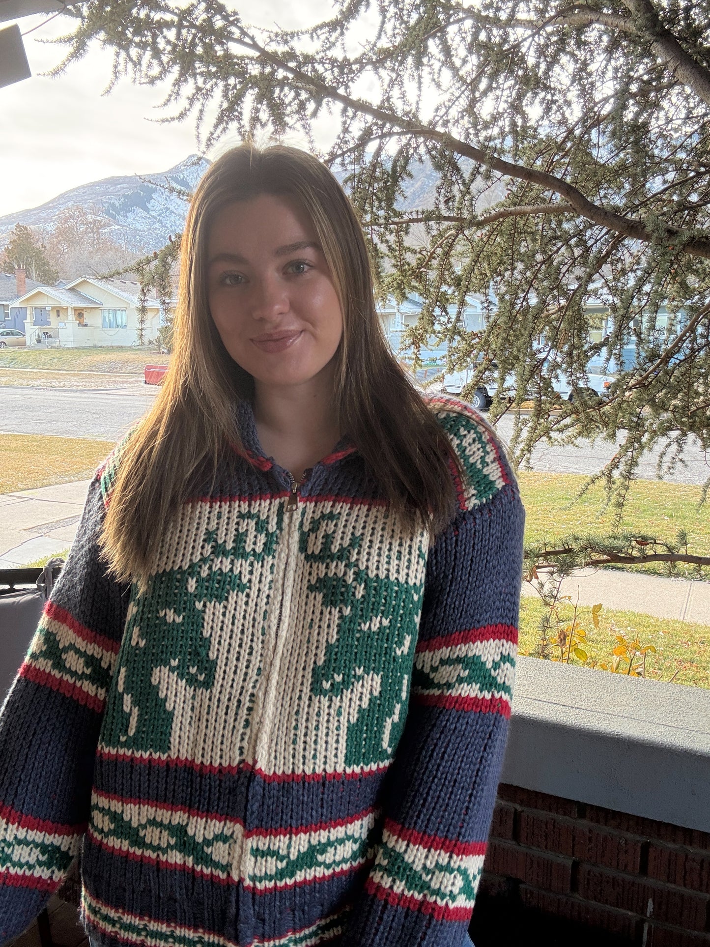 Vintage Reindeer Sweater